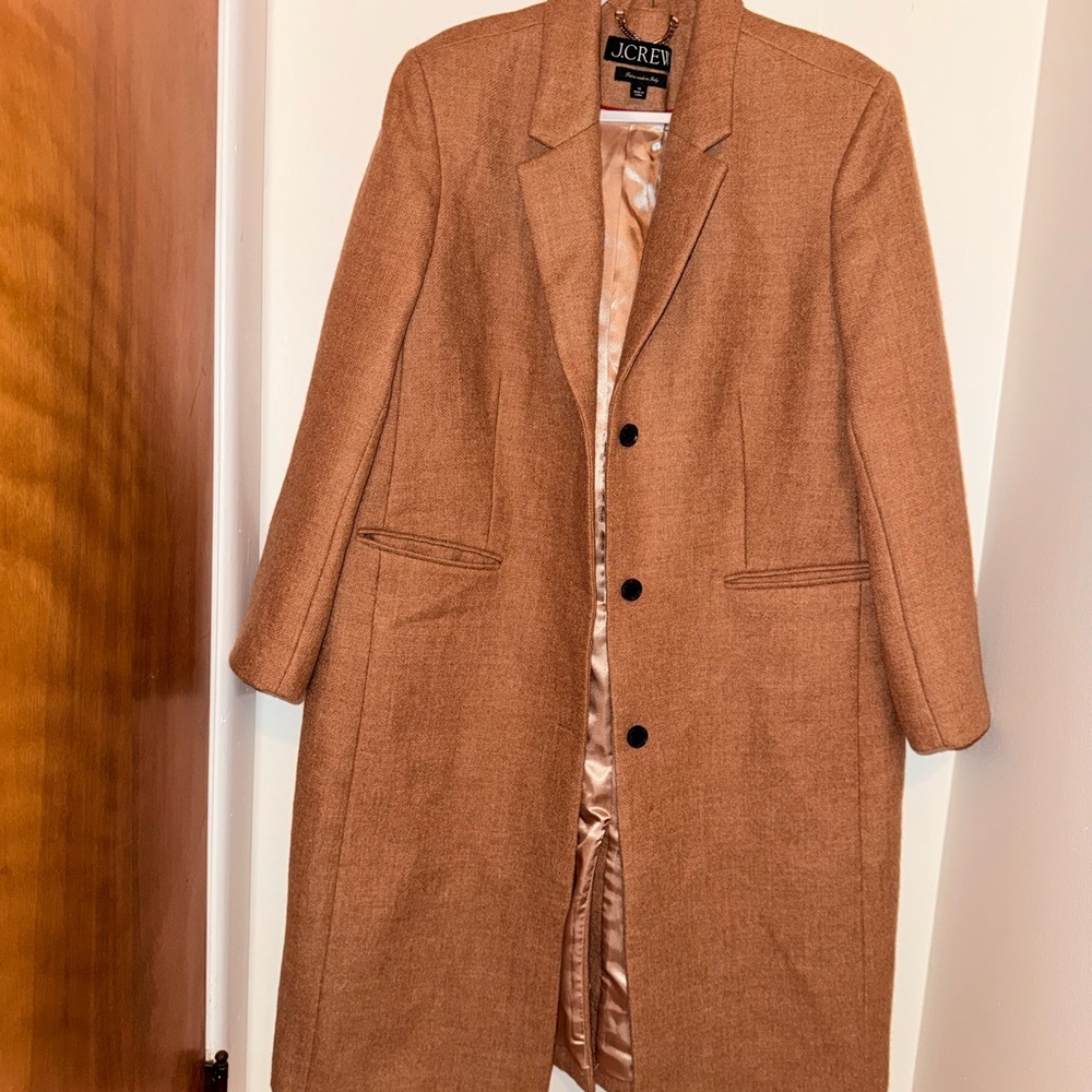 J. Crew Women's Brown Trench Coat - Picture 10 of 11